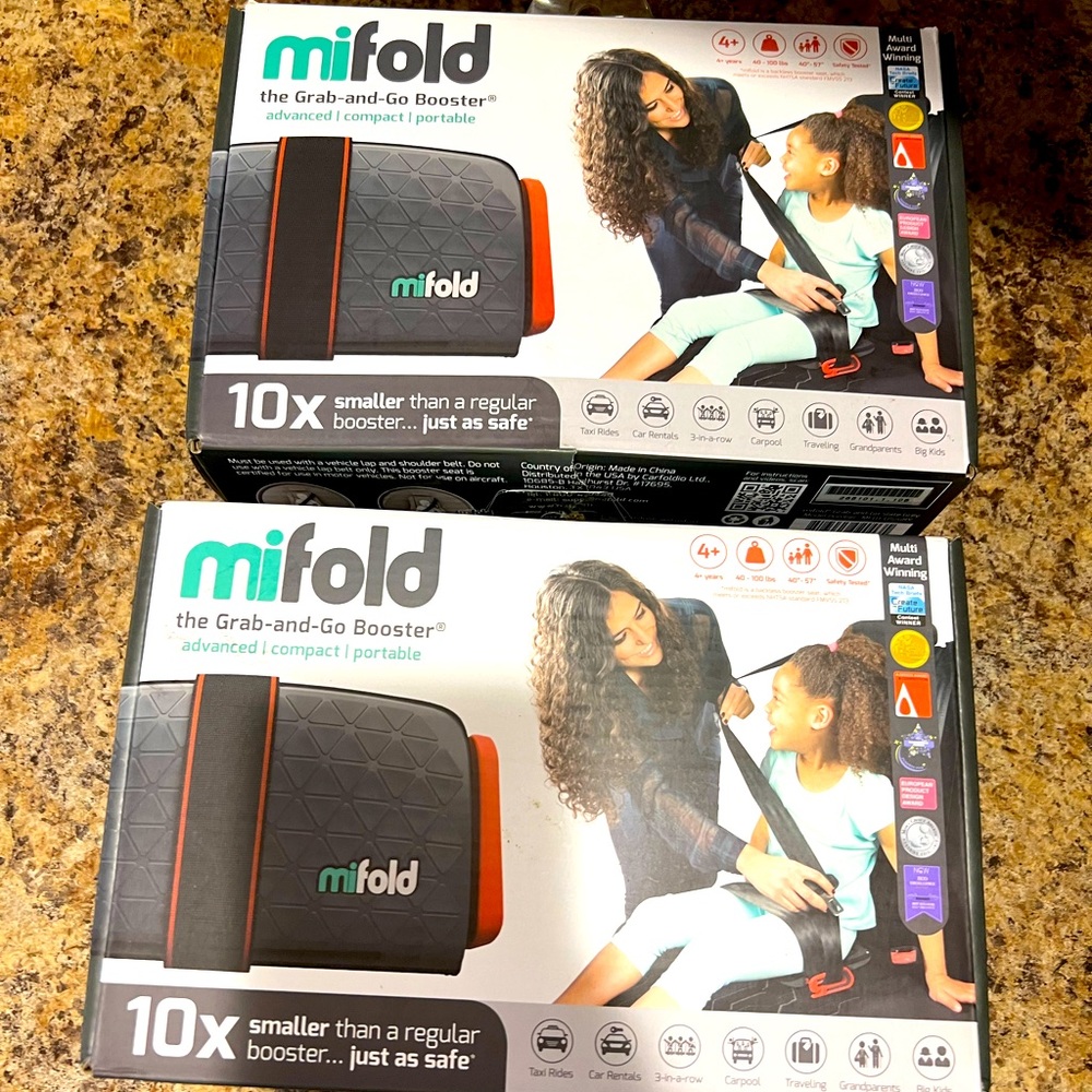 A must-have booster seat for children aged 4+, 40-100lbs and 40-100" tall.